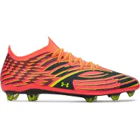 Under Armour Shadow Elite 4 Mach Voetbalschoenen (FG) Oranje Geel Zwart
