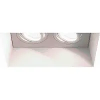 Astro - Blanco Twin adjustable Inbouwspot excl. GU10 gips