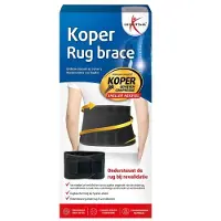 Lucovitaal Koperen Rugsteun (Aanpasbare maat XS-XXL) 1 stuk