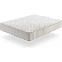 Moonia Olympus, matras van hoogwaardig schuim, medium/hard, beige, wit, voor volwassenen, 1350 mm, 2000 mm