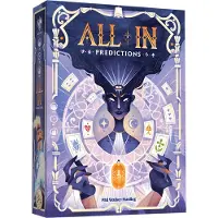 Asmodee All In: Predictions Kaartspel - Bluffen, Strategie en Kans, Voor Familieplezier