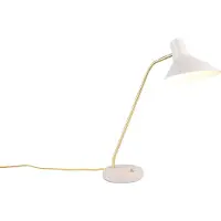 TRIO TRAVELLER - Tafellamp - Bureaulamp - Grijs warm - excl. 1x E27 4 W - Flexibel