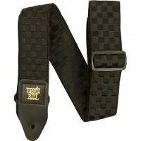 Ernie Ball 5341 Jacquard Gitaarband Black Checkers