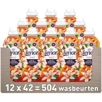 Lenor 12x Wasverzachter Sinaasappel & Verveine 42 Wasbeurten 882 Ml