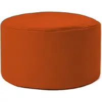 DS Produkte Zitzak poef | Compacte zitzak met 3-in-1-functie: comfortabele poef, handig tafeltje en stijlvolle voetenbank voor binnen en buiten | Met flexibele EPS-vulling | Ø 25 x 45 cm