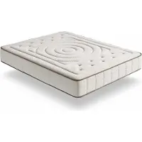 Moonia Cashmere Premier Viscosoft Matras - Ergonomisch - Dubbelzijdig - Wit - 27 cm Dikte - Antiallergisch en Duurzaam