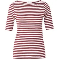 s.Oliver Shirt lichtbeige / merlot