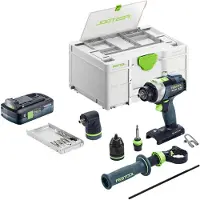 Festool TPC 18/4-Basic-Set accu-slagboormachine 18 V 75 Nm borstelloos + 1x accu 4,0 Ah + Systainer - zonder oplader