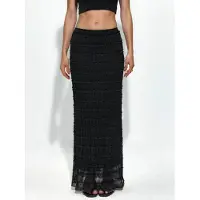 Hiccups for Kids Lage Taille Tule Maxi Rok