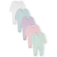 MINOTI Rompertje/body mintgroen / lichtgroen / sering / rosa / wit