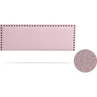 Moonia Hoofdbord - Wandpaneel - Lichtroze - Elegant en Duurzaam - Aqualine Stof - Vlekbestendig en Hoogwaardig