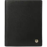 Bugatti portemonnee Roccia Upright Wallet with flap Black zwart