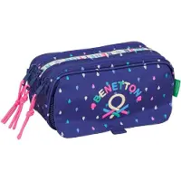Safta Benetton Drop 21.5x10x8 Cm Triple Etui