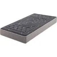Moonia - Premium zwarte matras met meerdere zones, 27 cm, 80x190 cm
