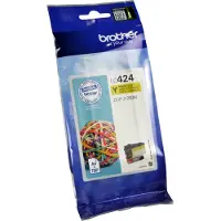 Brother LC-424 Cartridge Geel