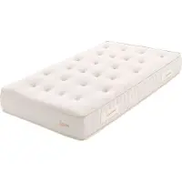 Moonia Pocketvering Matras - 80 x 190 cm - Beige - 25 cm Dikte - Ergonomisch en Ademend - Geschikt voor Rugklachten