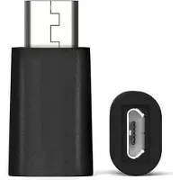 Ewent USB-C naar Micro USB 2.0 adapter, EW9645, 5V, zwart