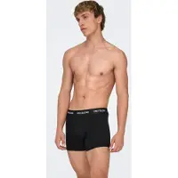 Only & Sons Boxershorts 'FITZ' zwart / wit