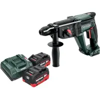Metabo KH 18 LTX 24 accu combihamer 18 V 2,1 J SDS Plus + 2x LiHD accu 5,5 Ah + lader