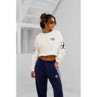 24 uomo Signature Longsleeve Shirt Dames Off-White | Maat:M