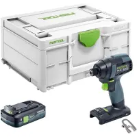 Festool TID 18-Basic accu-slagmoersleutel 18 V 180 Nm 1/4" borstelloos + 1x accu 4,0 Ah - zonder oplader