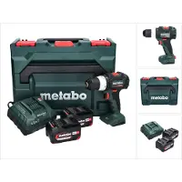 Metabo BS 18 LT BL accuboormachine 18 V 75 Nm borstelloos + 2x accu 4,0 Ah + oplader + metaBOX