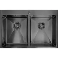 REA - Joel - Stalen Spoelbak - Zwart - 83X55X22,5Cm