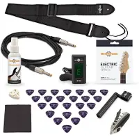 Gear4Music Electric Guitar Players Complete Gift Pack