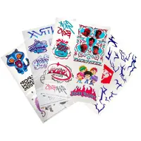 Cinereplicas KPop Demon Hunters Tattoo Stickers KPop Demon Hunters Patches & Stickers