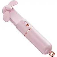 VHV - Handventilator - USB oplaadbare mini ventilator - USB oplaadbaar - voor bureau, reis, tas, camping
