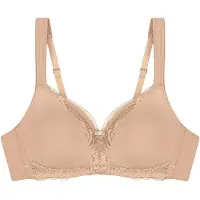 Triumph Niet voorgevormde bh Modern Lace+Cotton | Maat: 105B | Kleur: Powder