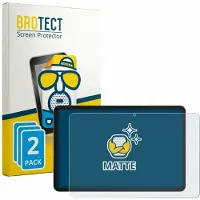 BROTECT - Screenprotector voor Tecno MEGAPAD 2 - Folie Beschermfolie matte 2 Stuks