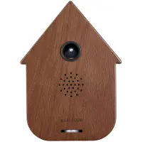 Karlsson Modern Cuckoo Koekoeksklok | Ø12cm | Dark hout