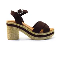 Vamos Veraz Espadrilles | Maat 38 Dames Bruin