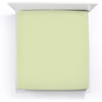 Bella Donna Jersey La Piccola Topperhoeslaken 160x190-200 cm pistache-0532