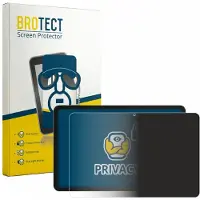 BROTECT - privacy screenprotector voor Tecno MEGAPAD 2 - Folie Beschermfolie Blauwlichtfilter