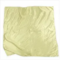 HS 70x70 Satijnen Look Sjaal Effen - Meerdere Kleuren - Lime Effen