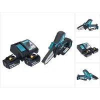 Makita DUC 101 RM accu takkenschaar 18 V 10 cm borstelloos + 2x accu 4,0 Ah + oplader