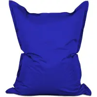 Lumaland - Grote luxe XXL zitzak - 380 liter vulling - 140 x 180 cm - geschikt voor Indoor & Outdoor - verkrijgbaar in verschillende kleuren - Royalblue