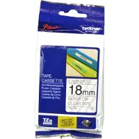 Brother TZe-141 Tape Zwart op transparant (18 mm)
