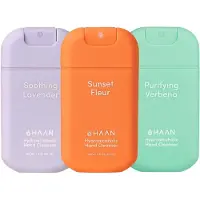 HAAN 3-Pack Mix Handspray Handverzorging Navulbaar 3x 30ml Sunset Fleur, Soothing Lavender & Purifying Verbena