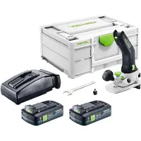Festool MFKC 700 KA EB-Basic accu-module kantfrees 18 V 8 mm borstelloos + 2x accu 4,0 Ah + oplader + Systainer
