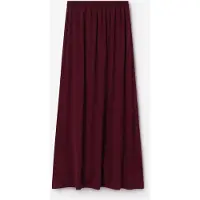 Sissy-Boy Donkerrode jersey maxi rok | Maat: M