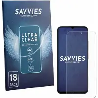 Savvies - Screenprotector voor Xiaomi Redmi R70m 5G - Folie Beschermfolie transparant 18 Stuks