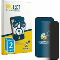 BROTECT - privacy screenprotector voor Motorola Moto G87 - Folie Beschermfolie Blauwlichtfilter 2 Stuks