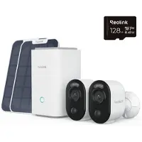 Reolink Bundle 2 X Argus B350 + Hub 1 Solar Panel