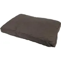 WOEFWOEF Hondenlounge Rib Zwart 100X70X10 CM