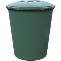 PRACTO Regenton conisch 510L + Kraantje ( voet appart verkrijgbaar PS501)