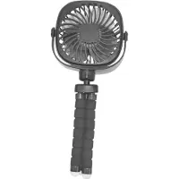 VHV - Clip ventilator - USB mini ventilator met clip - USB oplaadbaar - clip-on ontwerp - voor kantoor, reizen, thuis en warme zomerdagen