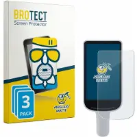 BROTECT - Screenprotector voor Datalogic Joya Smart & Smart+ - Folie Beschermfolie Beschermglas matte 3 Stuks